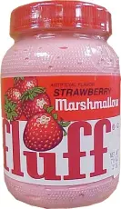 Durkee Marshmallow Fluff - Jordgubb 213g – Coopers Candy