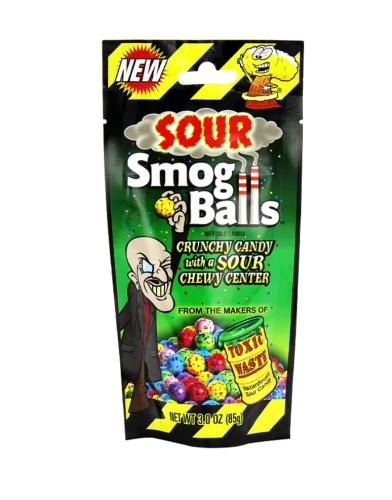 Toxic Waste Sour Smog Balls 85g – Coopers Candy
