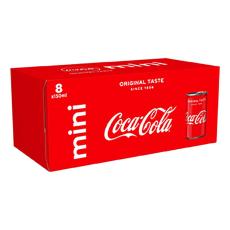 Coca-Cola Mini Burk 15cl 8-Pack – Coopers Candy