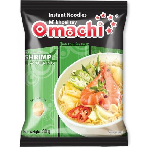 Omachi Shrimp Noodles 80g(BF:2025-06-13) – Coopers Candy