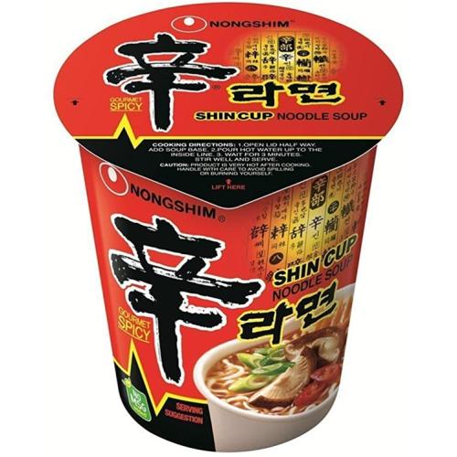 Nongshim Shin Cup Gourmet Spicy 68g – Coopers Candy