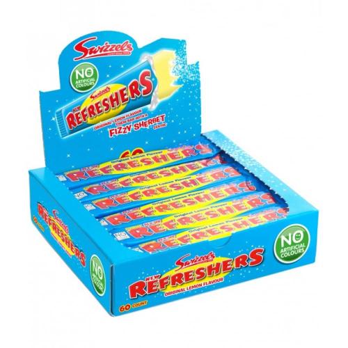 Refreshers Citron Hel Låda 60st – Coopers Candy