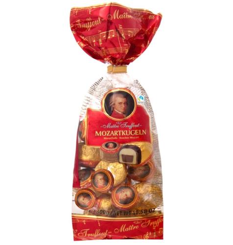 Maitre Truffout Mozartkulor Påse 300g – Coopers Candy