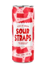Spirit Of Sweden - Sour Straps Soda 330ml &ndash; Coopers Candy