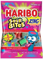 Haribo Zing Sour Bites 127g – Coopers Candy