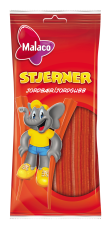 Malaco Stjerner Jordgubb 92g – Coopers Candy
