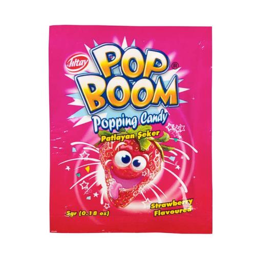 Pop Boom Strawberry 5g – Coopers Candy