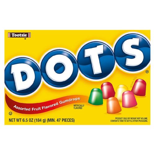 Tootsie Dots 184g – Coopers Candy