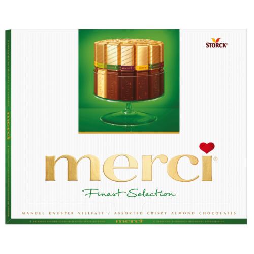 Merci Grön - Crispy Almond Variety 250g – Coopers Candy