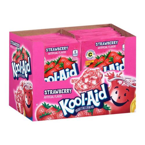Kool-Aid Soft Drink Mix - Strawberry x 48st (hel låda) – Coopers Candy