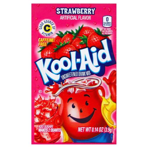 Kool-Aid Soft Drink Mix - Jordgubb 3.9g – Coopers Candy