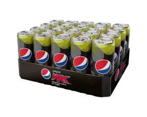Pepsi Max Lime 33cl x 20st (helt flak) – Coopers Candy