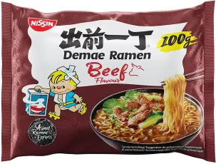 Nissin Demae Ramen Beef 100g – Coopers Candy