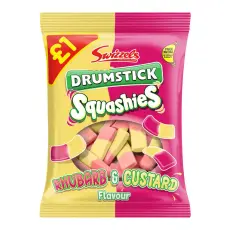 Swizzels Squashies Rhubarb & Custard 120g &ndash; Coopers Candy