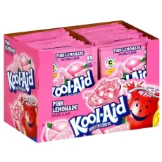 Kool-Aid Soft Drink Mix - Pink Lemonade x 48st (hel låda) – Coopers Candy