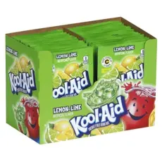 Kool-Aid Soft Drink Mix - Lemon Lime x 48st (hel låda) – Coopers Candy