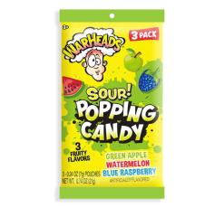 Warheads Sour Popping Candy 3-Pack 21g – Coopers Candy