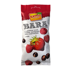 Exotic Snacks BARA Jordgubbar, Hallon & Svartvinbär 55g – Coopers Candy