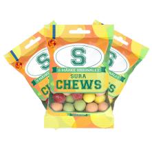 S-Märke Chews Sura 70g x 3st – Coopers Candy