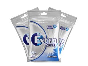 Wrigleys Extra White Sweet Mint 29g x 3st – Coopers Candy