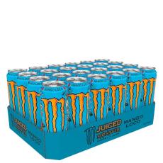Monster Energy Juice Mango Loco 50cl x 24st (helt flak) – Coopers Candy