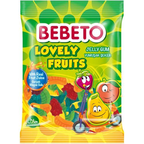 Bebeto Lovely Fruits 80g – Coopers Candy
