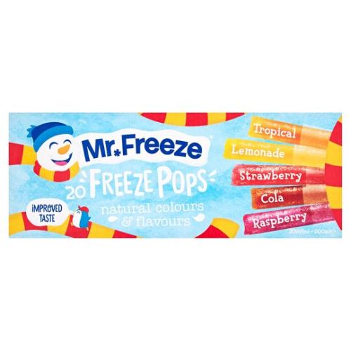 Mr. Freeze - Freeze Pops 20-pack – Coopers Candy
