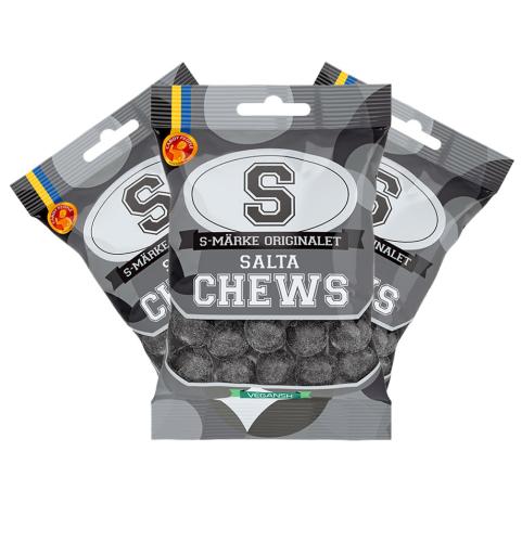 S-Märke Chews Salta 70g x 3st – Coopers Candy