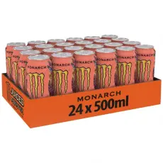 Monster Energy Monarch 50cl x 24st (helt flak) – Coopers Candy