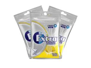 Wrigleys Extra Tuggummi White Citrus 29g x 3st &ndash; Coopers Candy