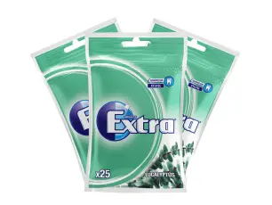 Wrigleys Extra Eucalyptus 31.5g x 3st &ndash; Coopers Candy