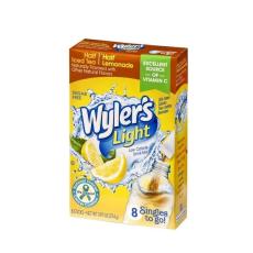 Wylers Light Singles To Go 8-pack - Half Iced Tea Half Lemonade – Coopers Candy
