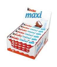 Kinder Maxi 21g x 36st (hel låda) – Coopers Candy