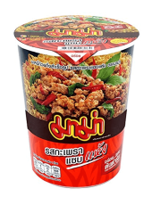 Mama Instant Noodles - Spicy Basil Cup 60g – Coopers Candy