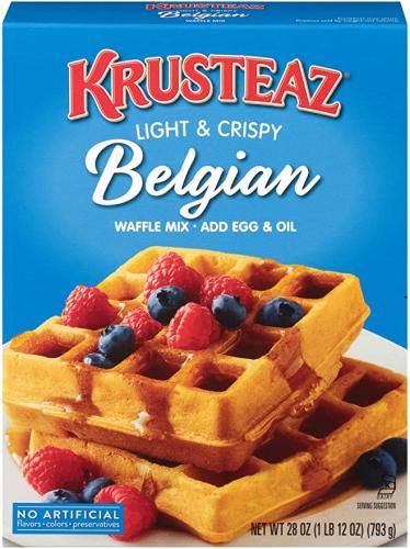 Krusteaz Belgian Waffle Mix 793g – Coopers Candy