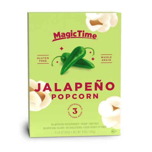 Magic Time Jalapeno Cheddar Popcorn 240g – Coopers Candy