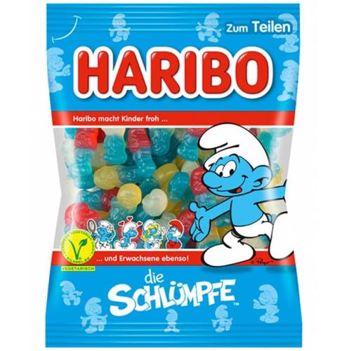 Haribo Smurfar 75g(BF:2025-05-31) – Coopers Candy
