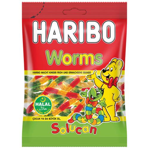Haribo Worms Solucan 100g – Coopers Candy