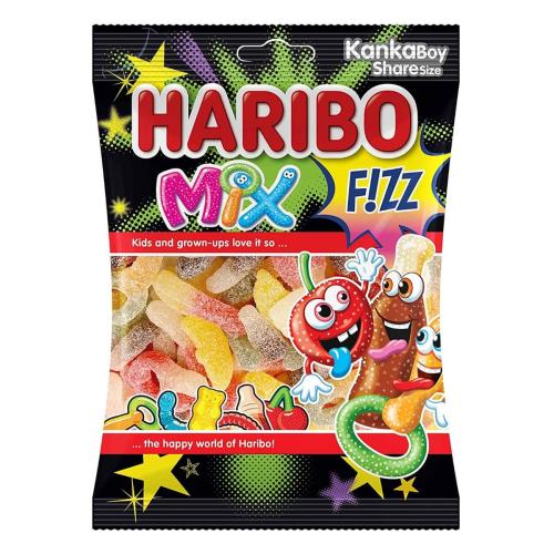 Haribo Fizz Mix 70g – Coopers Candy