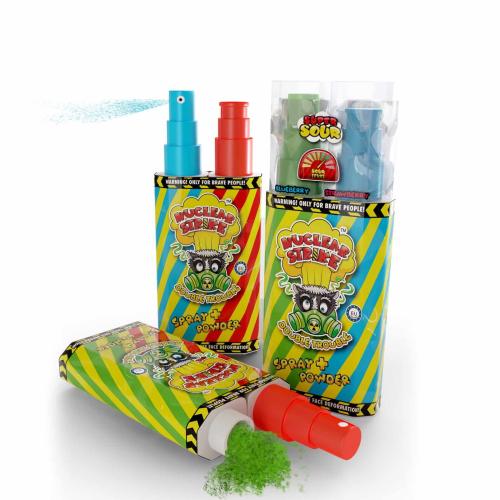 Nuclear Strike Double Trouble Super Sour 20g (1st) – Coopers Candy