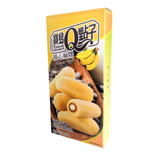 Taiwan Dessert - Mochi Roll Banana Milk 150g – Coopers Candy
