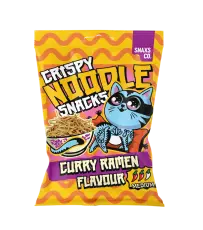Crispy Noodle Snacks Curry Ramen Flavour 60g &ndash; Coopers Candy