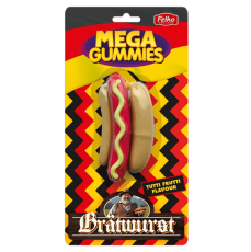 Felko Mega Gummies German Bratwurst 120g – Coopers Candy