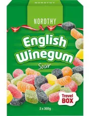 Nordthy English Winegums Sour Family Mix 600g – Coopers Candy
