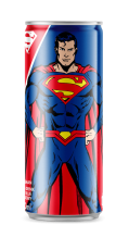 Superhero Läsk Superman Sour Blue Raspberry 25cl – Coopers Candy