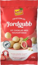 Exotic Snacks Frystorkad Jordgubb Vit Choklad Yoghurt 125g – Coopers Candy