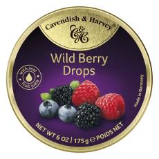 Cavendish & Harvey Wild Berry Drops 175g – Coopers Candy