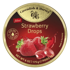 Cavendish & Harvey Strawberry Drops 175g – Coopers Candy