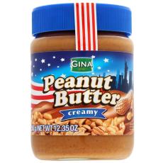 Gina Peanut Butter Creamy 350g – Coopers Candy