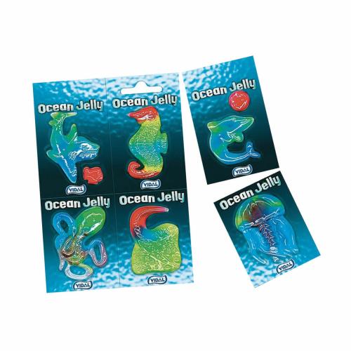 Vidal Ocean Jelly 6-pack 66g – Coopers Candy